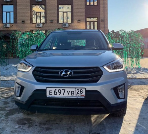 Аренда автомобиля HYUNDAI CRETA 2018