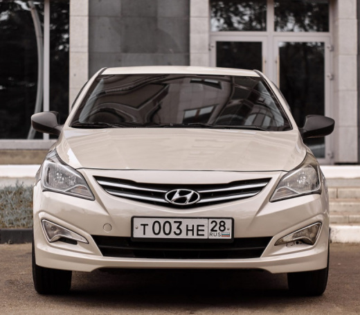 Аренда автомобиля HYUNDAI SOLARIS 2014